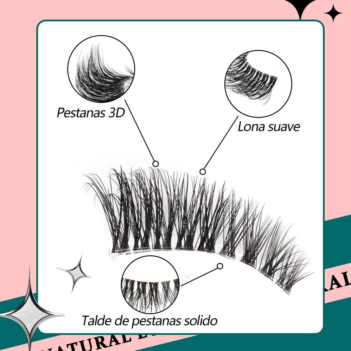 Half Eye Lashes 3/10 Pairs 3D Mink Lashes Natural/Dramatic Handmade Reusable False Eyelashes Extension Make up Tools Faux Cils