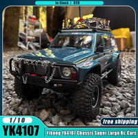 Yikong Yk4107 1/10 Rc Car 4WD Remote Control Car Full Scale Model Super Large Chassis Climbing Off-Road Vehicle Toys Gifts