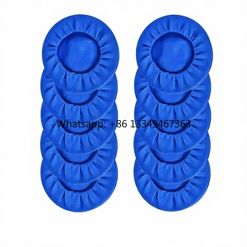 Generic 10Pcs Disposable Rubber Mouth Opener Oral Cheek Expander Retractor Rubber Barrier (Blue)