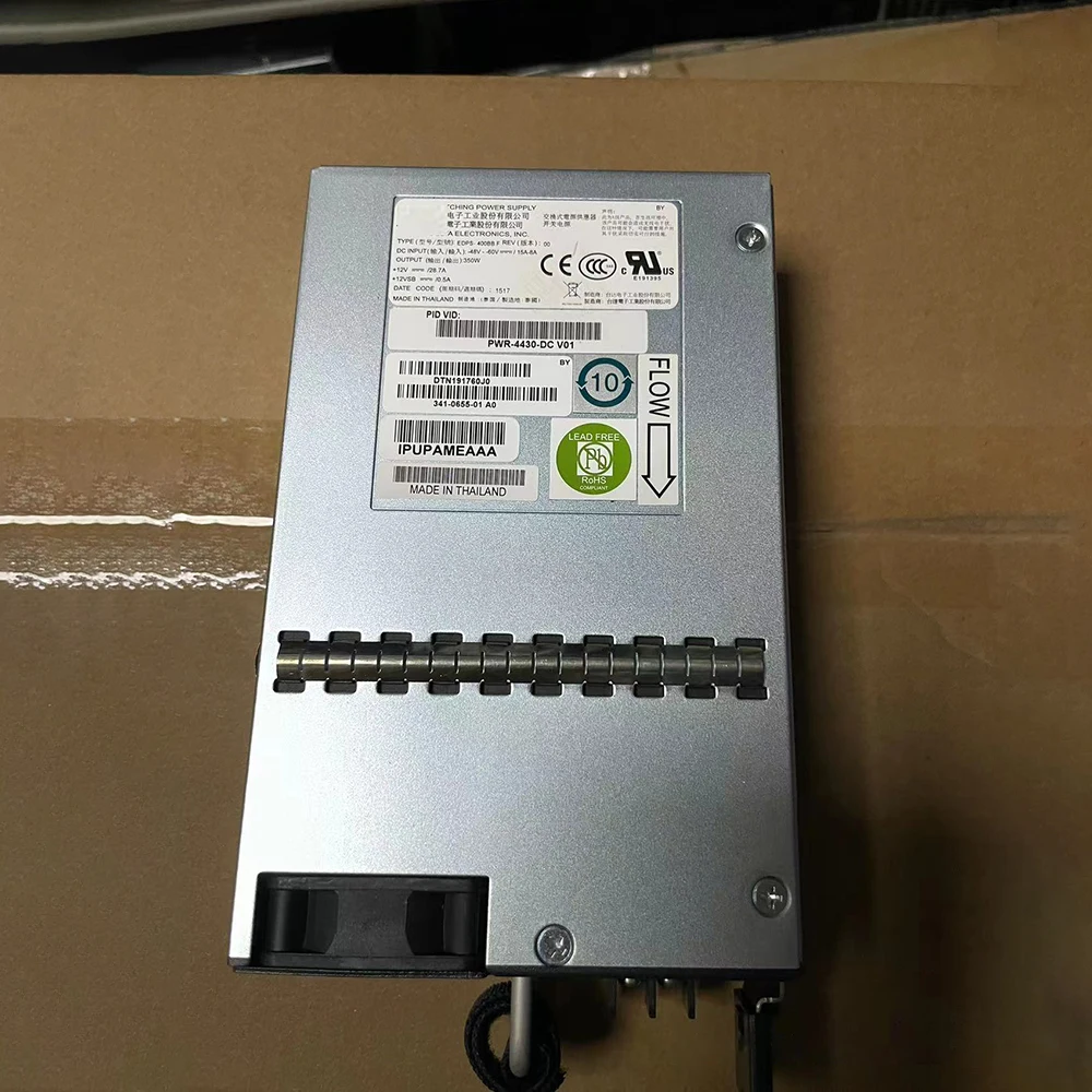 คุณภาพสูง PWR-4430-DC สําหรับ CISCO ISR4431 4451 Series DC โมดูล
