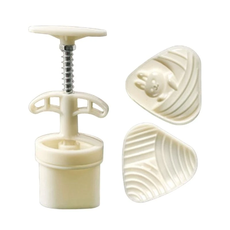 

652F Multifunctional Dessert Molds Set Dessert Shaping Tool Animal Green Grams Cake Molds Dough Molds for Bakings