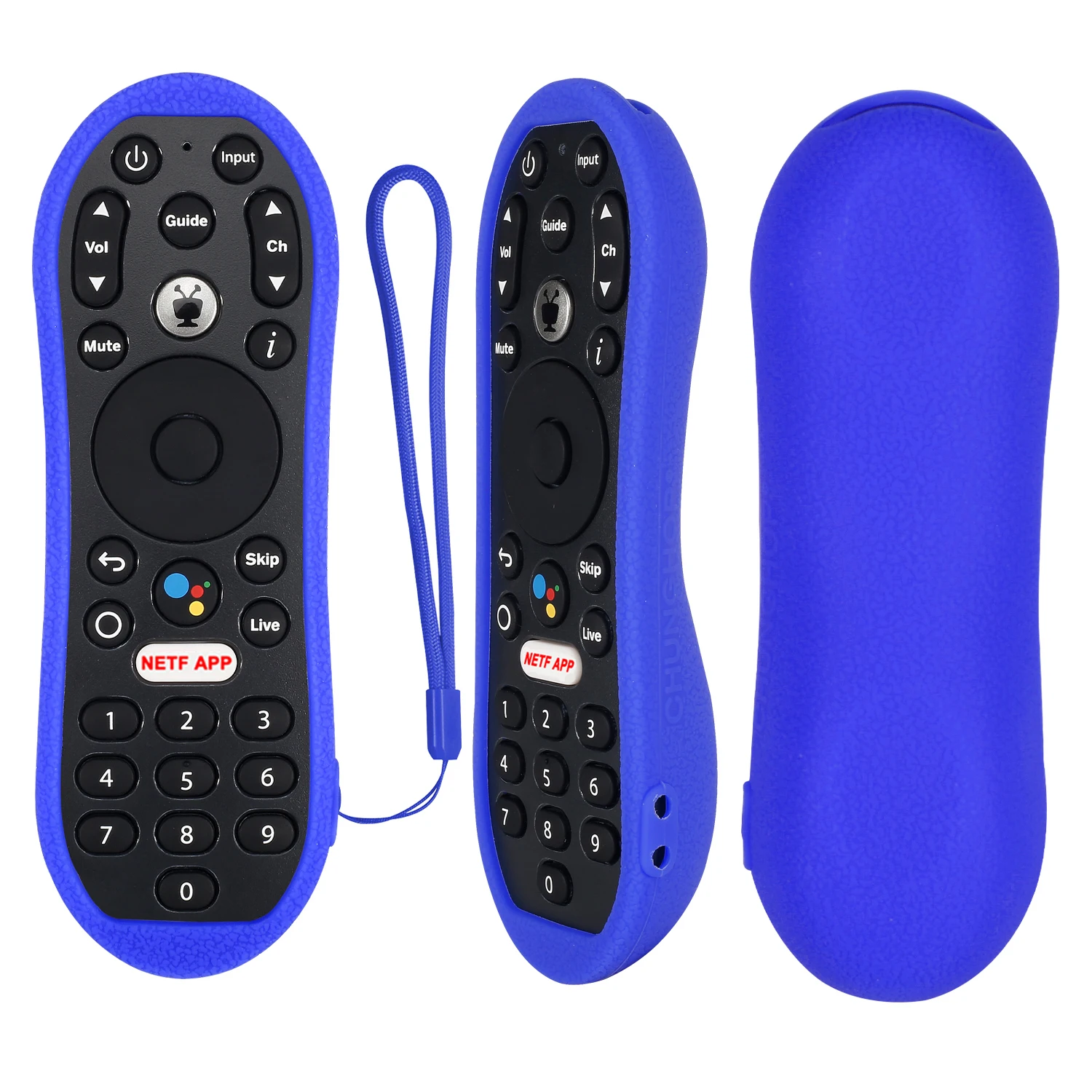 Schutzhülle, passend für TiVo Stream 4K, stoßfest, Anti-Verlust-Silikon, TV-Fernbedienung, Gehäusehalter, wasserdichte Schale – Detail 6