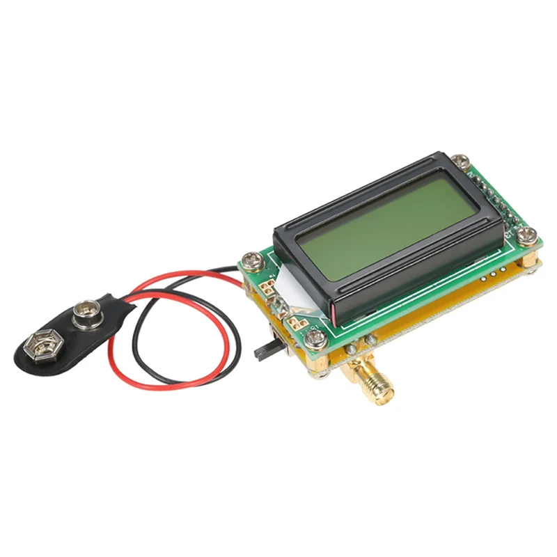 High Accuracy 1-500MHz Frequency Counter Tester RF Meter Module Measurement Module LCD Display with Backlight