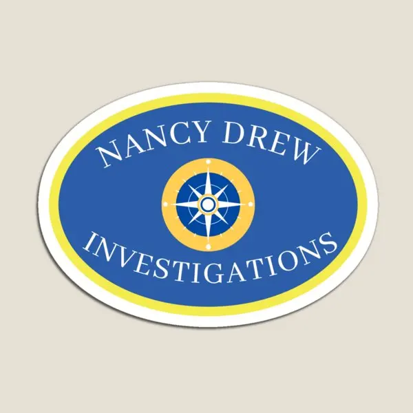 Nancy Drew Investigations  Magnet Colorful Refrigerator Kids Magnetic Home Funny Stickers for Fridge Organizer Cute Toy Children