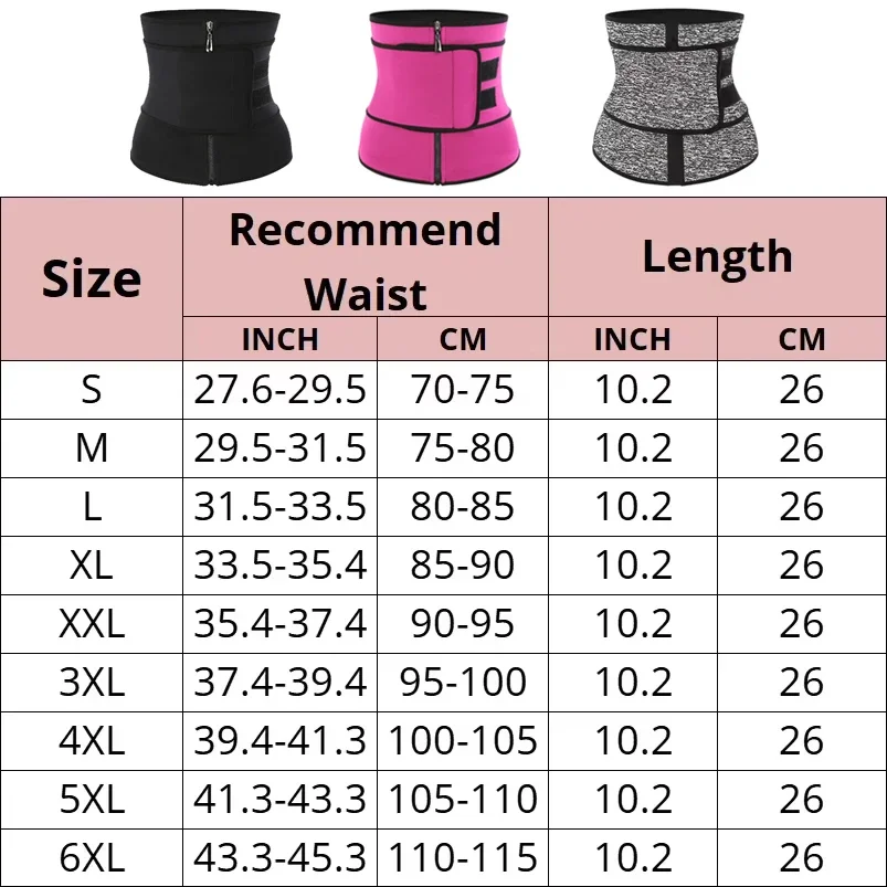 Корсет для тренировки талии на молнии, корректирующее белье для контроля живота, дышащий пояс для талии для женщин, формирователь тела, спортивный пояс, пояс для пота, сауны