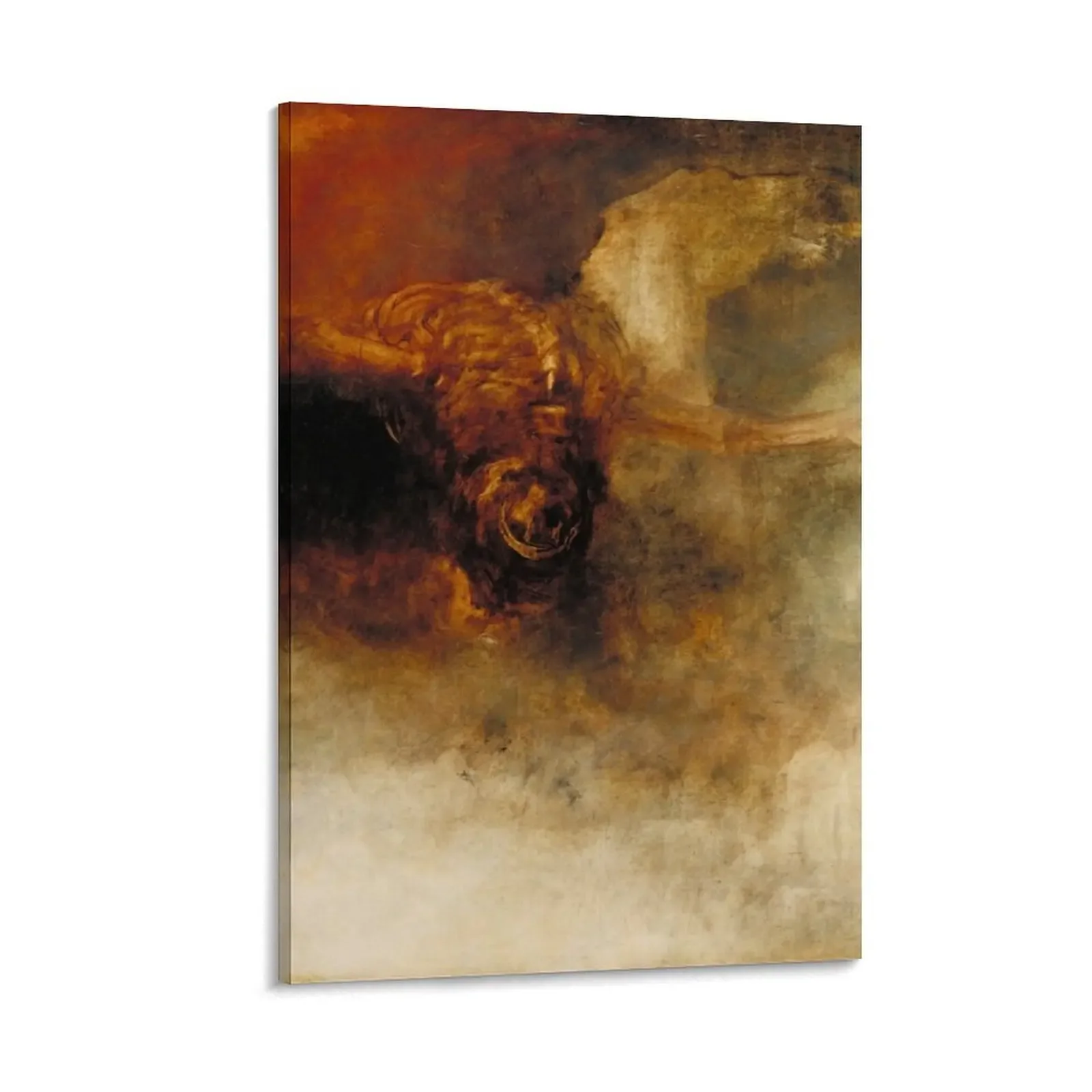 

Joseph Mallord William Turner Death on a pale horse Canvas Painting office decoration Paintings bedroom decoration posters