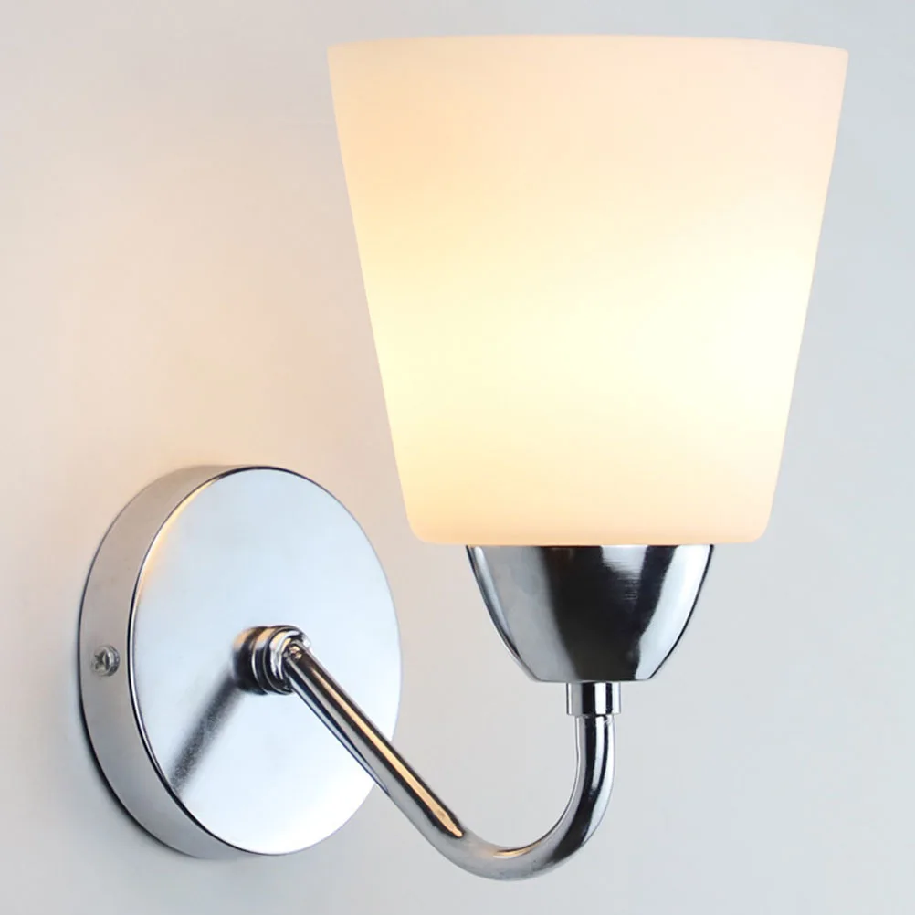 

1Pcs Decorative Wall Lamp Modern Light for Bedroom Corridor Balcony Hallway Eye-Protective Lighting Decor White