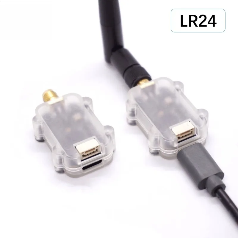 2.4G Drone Data Transmission 10 Kilometers Long-distance LR24 Data Transmission Radio Module, Support ArduPilot/PX4
