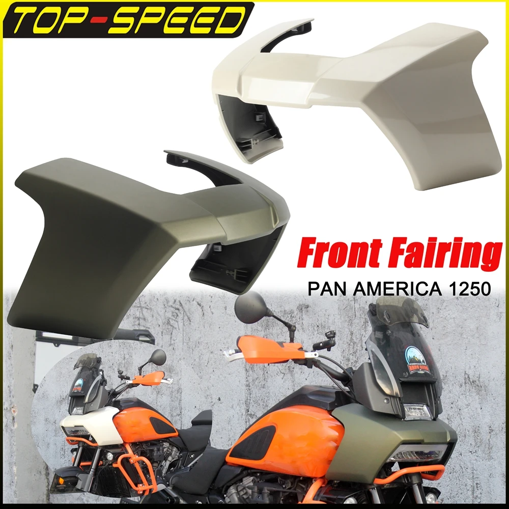 

For Harley Pan America 1250 Headlight Fairing Front Deflector Spoiler Motorcycle Headlamp Cover Guard CVO RA1250 RA1250S 2021-24