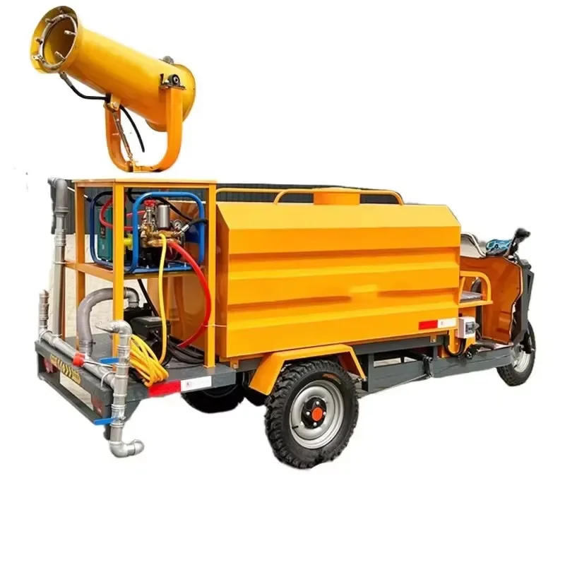 i Daringfish Modern Three-wheeled Mist Cannon Sprinkler for Construction Dust Suppression New-energy Sprayer