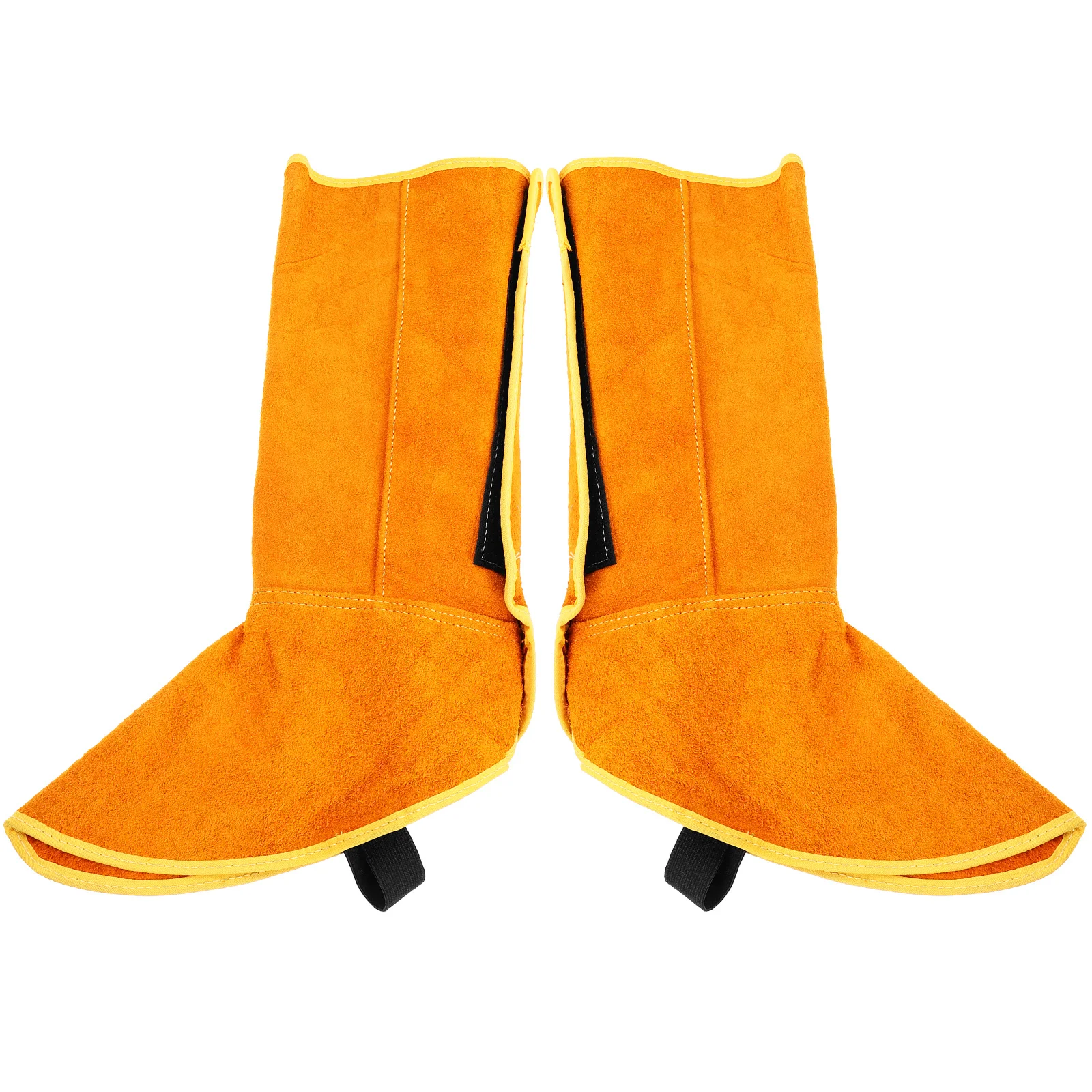 

1Pair Professional Welder Boot Protector Covers Breathable Tough Cowhide Material Ideal for Metal Fabrication Welding Boot