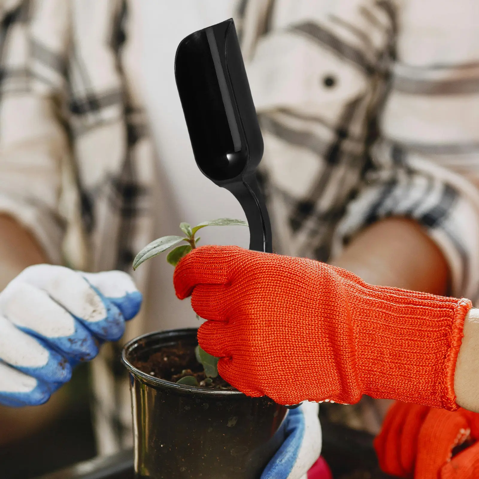 20個入りミニプラスチックシャベル、人間工学に基づいたグリッ - Garden Hand Trowel のレビューと価格