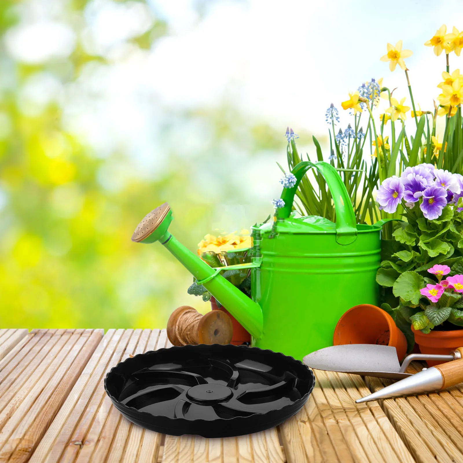 

2 Pcs Flower Pot Tray Flowerpot Drip Trays Basin Indoor