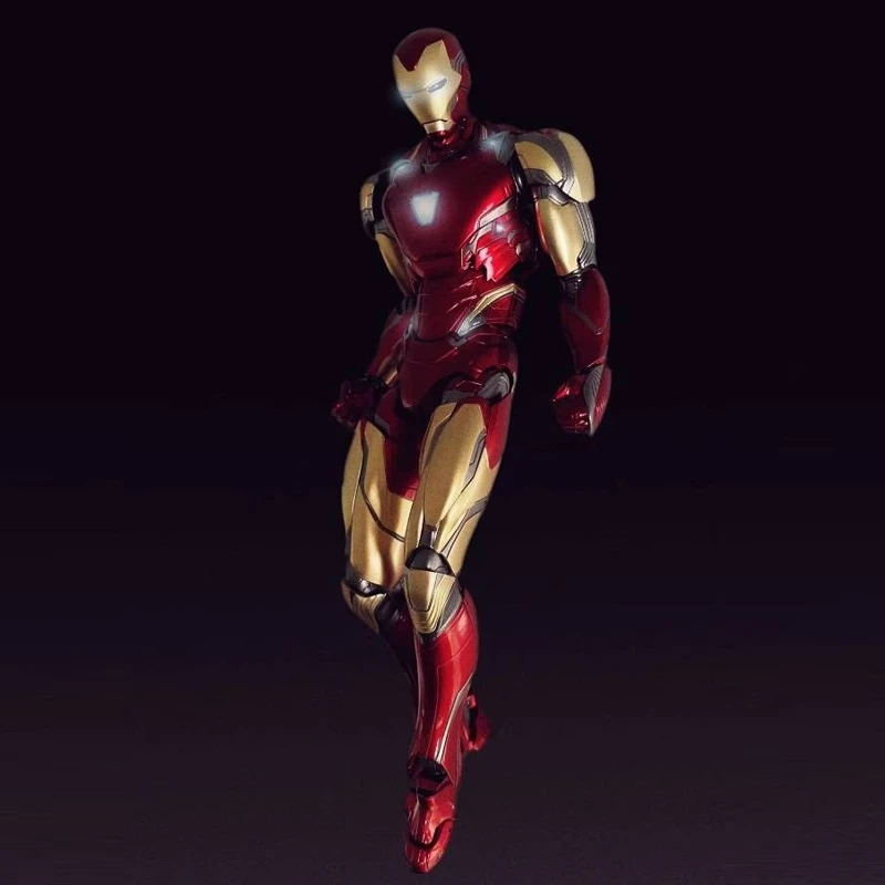 16cm Spot 1/12Marvel Iron Man MK85 2.0 alloy plastic resin Mobile and luminous figurine