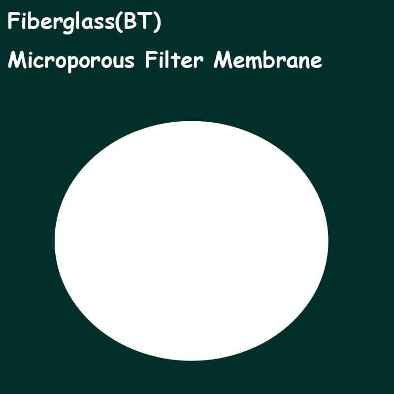 25pcs/lot (BT) Glass Fibre Microporous Filter Membrane Dust Measurement Quartz fiber High temperature resistance Filter Paper