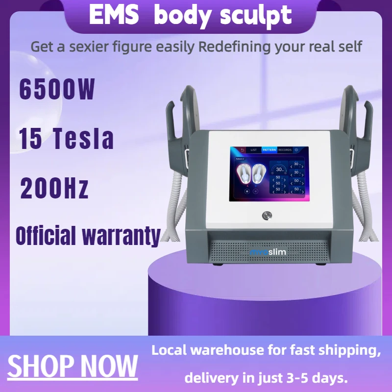 

Myoslim RF NEO Slimming Machine EMS Body Sculpting Fat Burning EMSSLIM Nova Weight Loss Electromagnetic Muscle