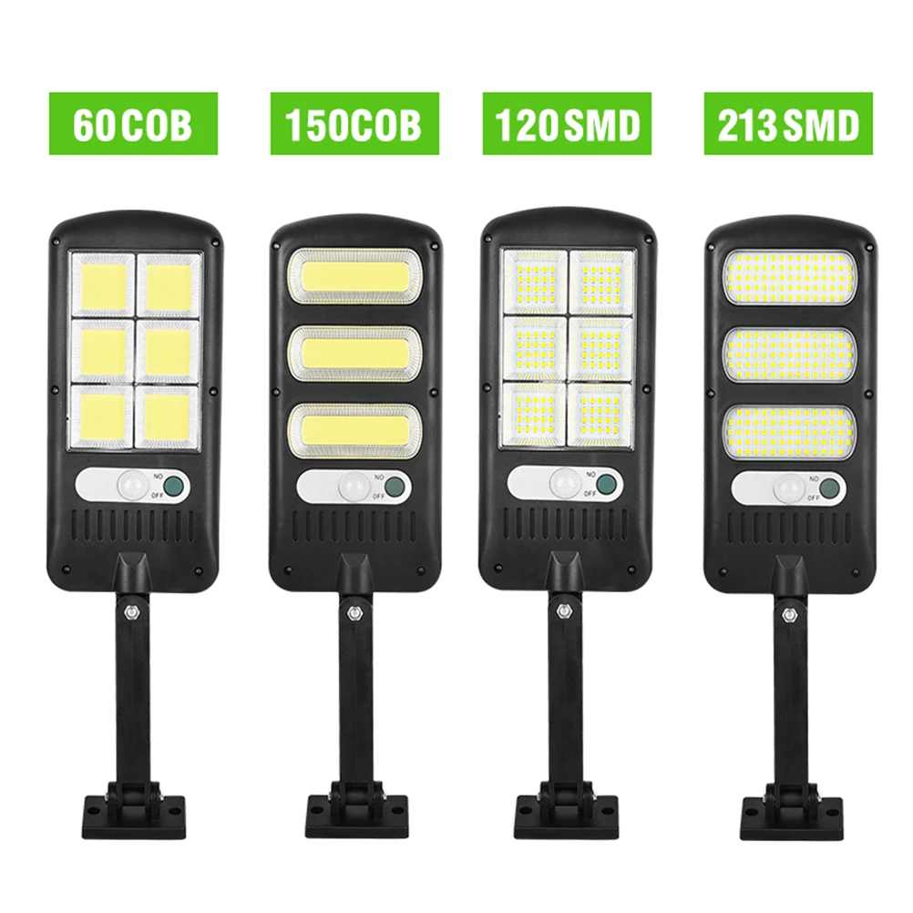 

120 Solar Garden Light Outdoor Bracket Street Lamp Sensor Courtyard Lighting Led Solar Powered Waterproof Energy Saving