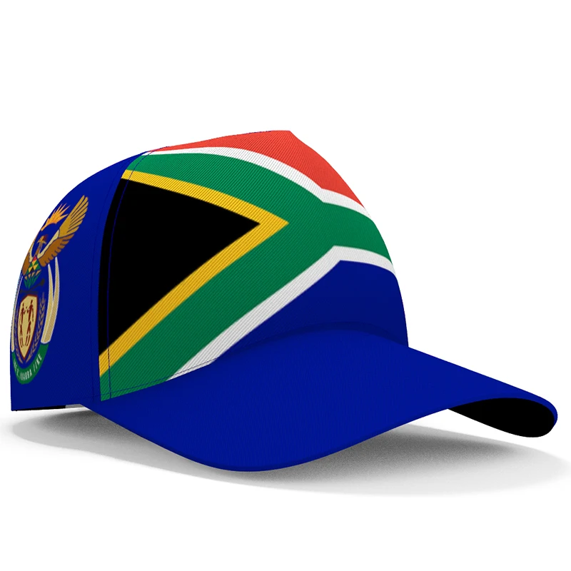 South Africa Youth Free Custom Name Number Zaf Hat Nation Flag Za Afrikaans Dutch Country College Print Photo Baseball Cap