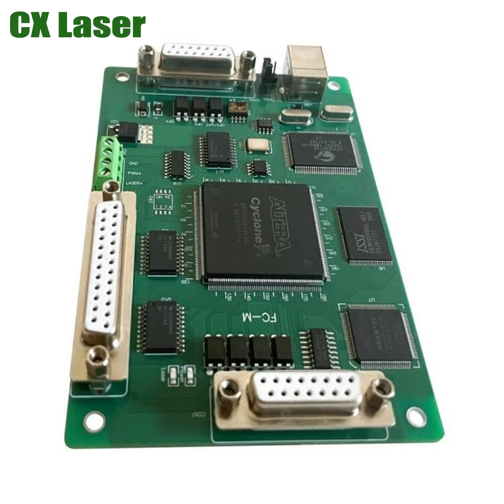 Laser Marking Controller JCZ FIBERC02-V UV Fiber Marking Board Ezcad2 for 10.6um Laser Marking Machine