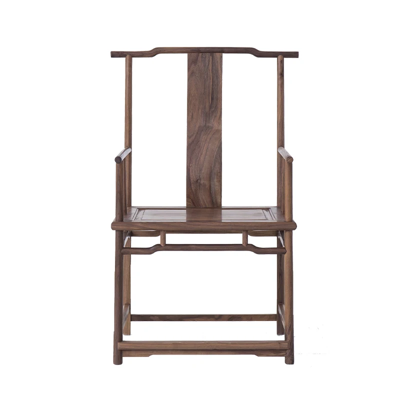 

New Chinese North American black walnut, Zen tea room master chair, official hat chair
