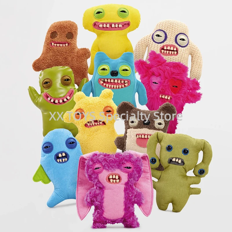 Fuggler Funny Ugly Monster New Fuggs on the Block Lord Long Ears Hedge Grog Ugly Plush Soft Toys Ugly Stuffed Animal Plush Toys