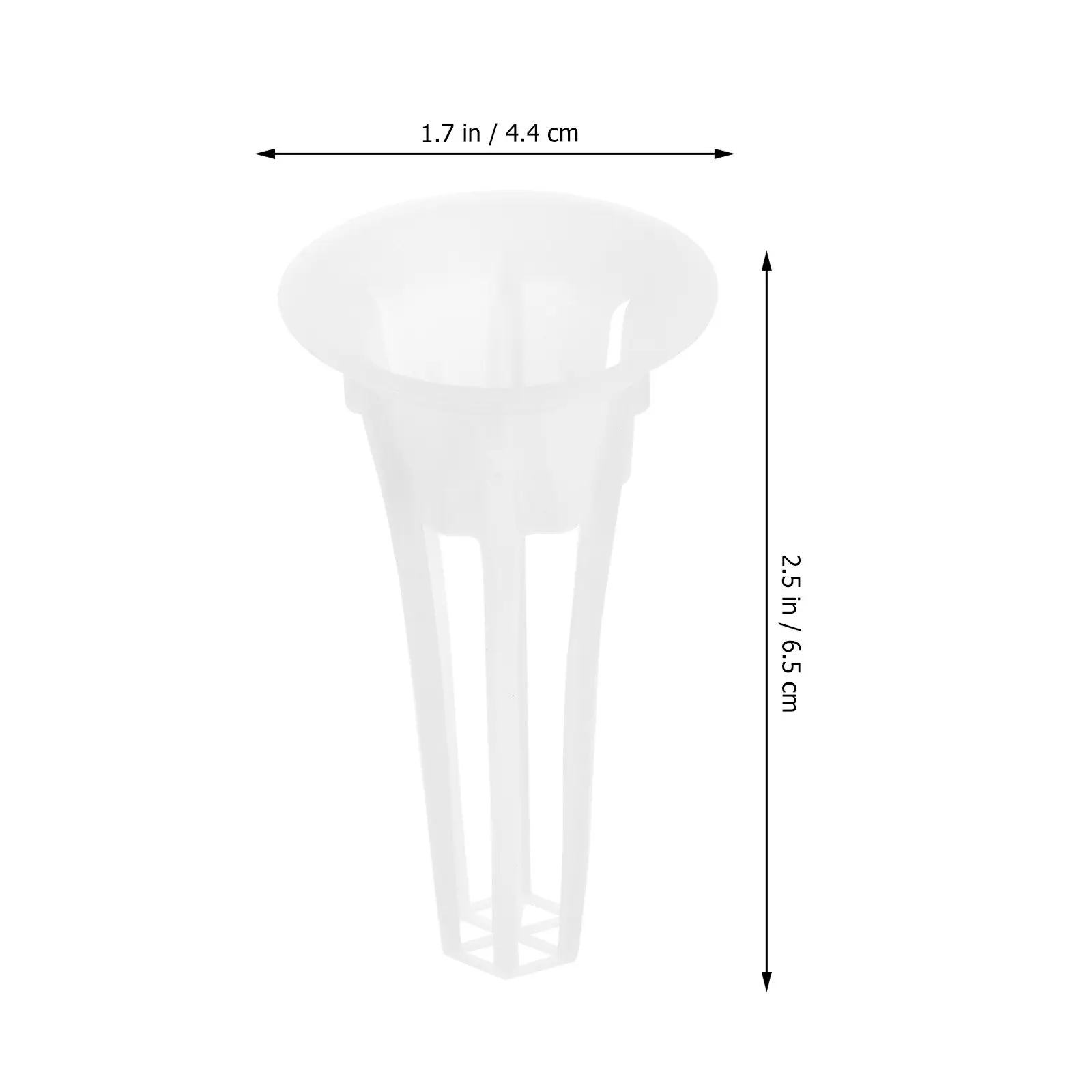 50 pcs Hydroponic Planting Basket Plastic Soilless Culture Cups For Garden Supplies Root Aeration Drainage Efficient Lightweight