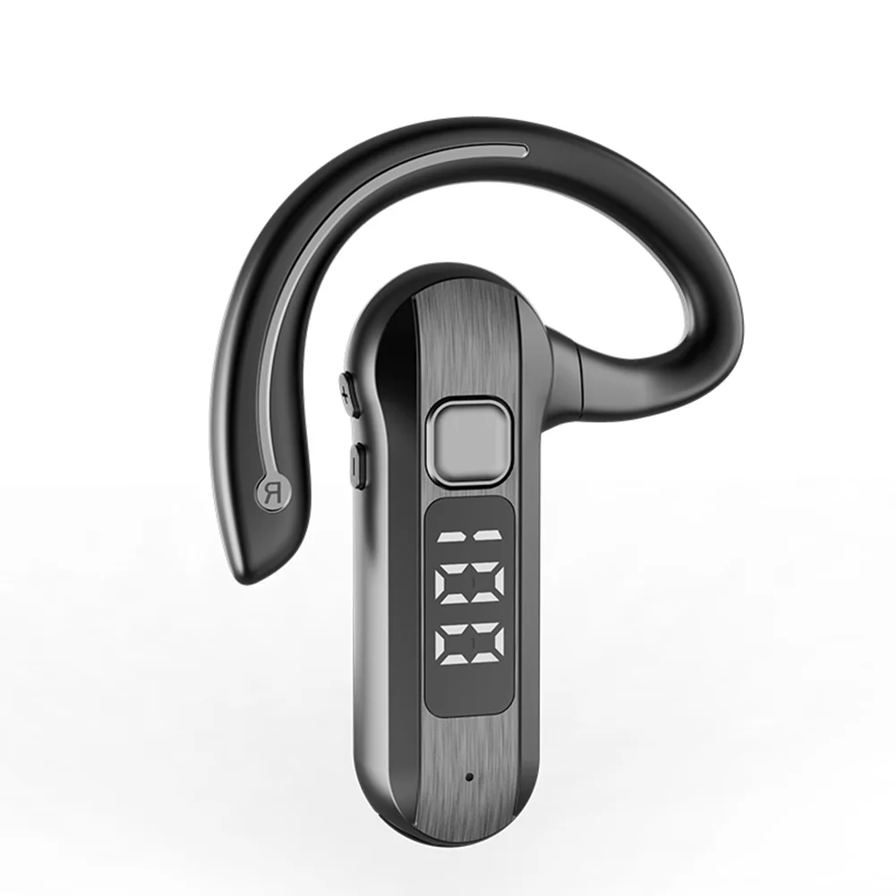 M26 Air Conduction Bluetooth-compatible Headset Digital Display Voice Control Answering Sports Business Earphone dropship new