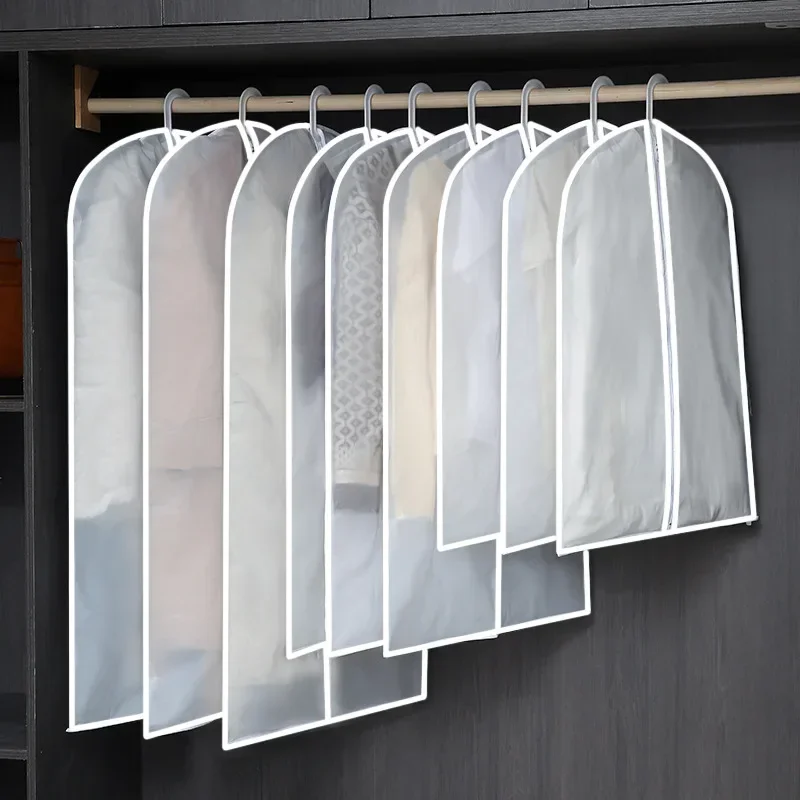 Dust Cover Garment Suit Coat Dress Jacket Dustproof  Protector Home Wardrobe Hanging Storage Bag Washable Hot