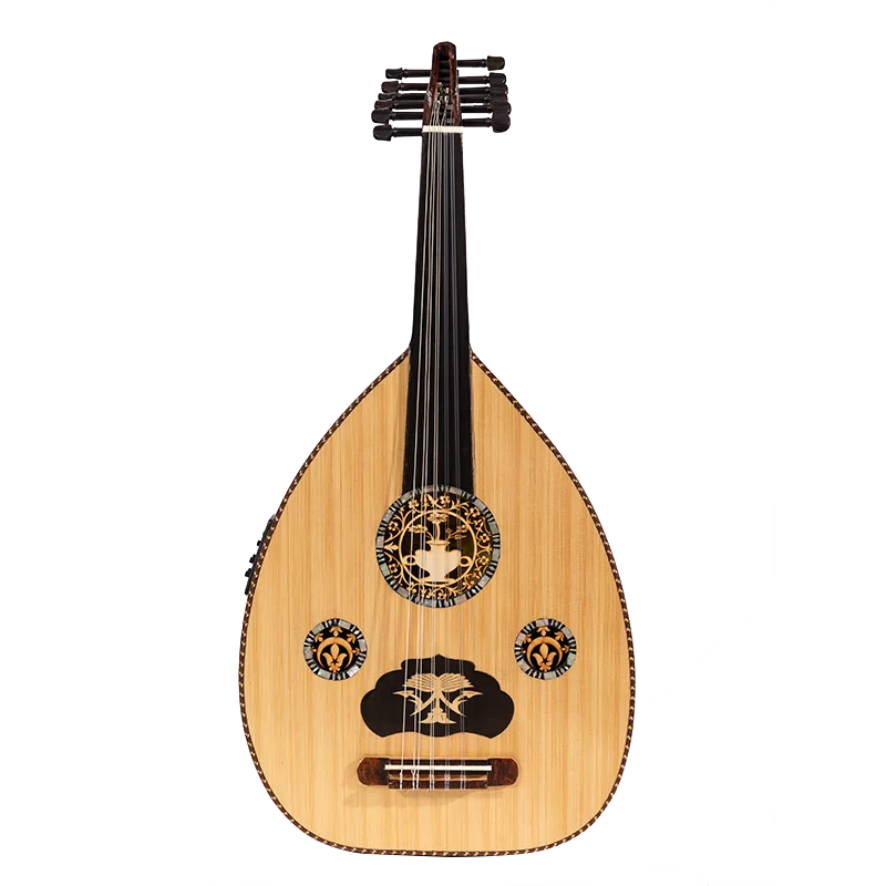 Gawharet ElFan OE-1 OUD EQ 12strings Oud Musical Instrument PICK UP Middle East Guitar Traditional Egyptian Musical Instruments