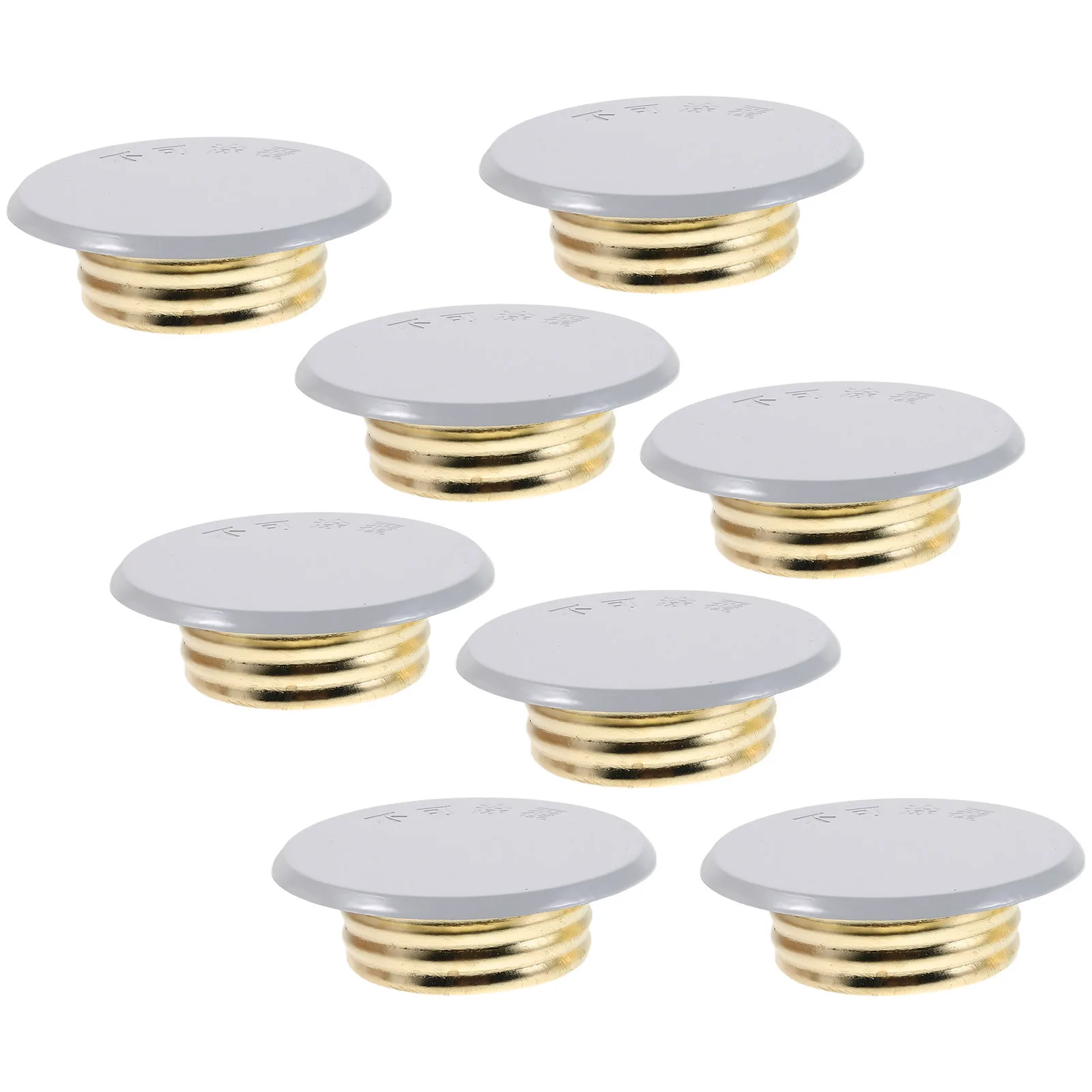 

8Pcs Fire Sprinkler Covers Concealed Ceiling Plates for Fire Sprinkler Systems Protective Decorative Flat Guard Plates