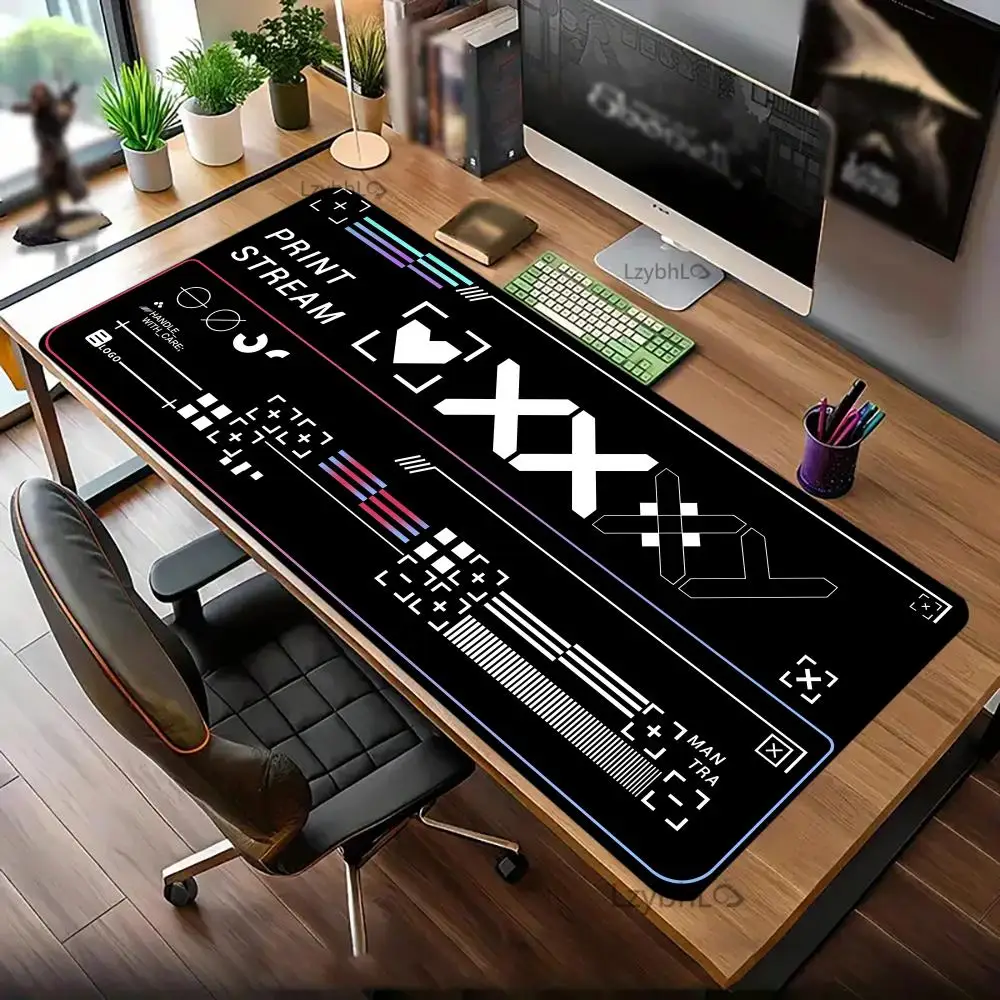 

CS:GO XXL Большой коврик для мыши Игровой коврик для мыши Резиновый коврик для мыши Коврик для геймера Настольный коврик Механическая клавиатура Настольный коврик 40x90 см Коврик для мыши