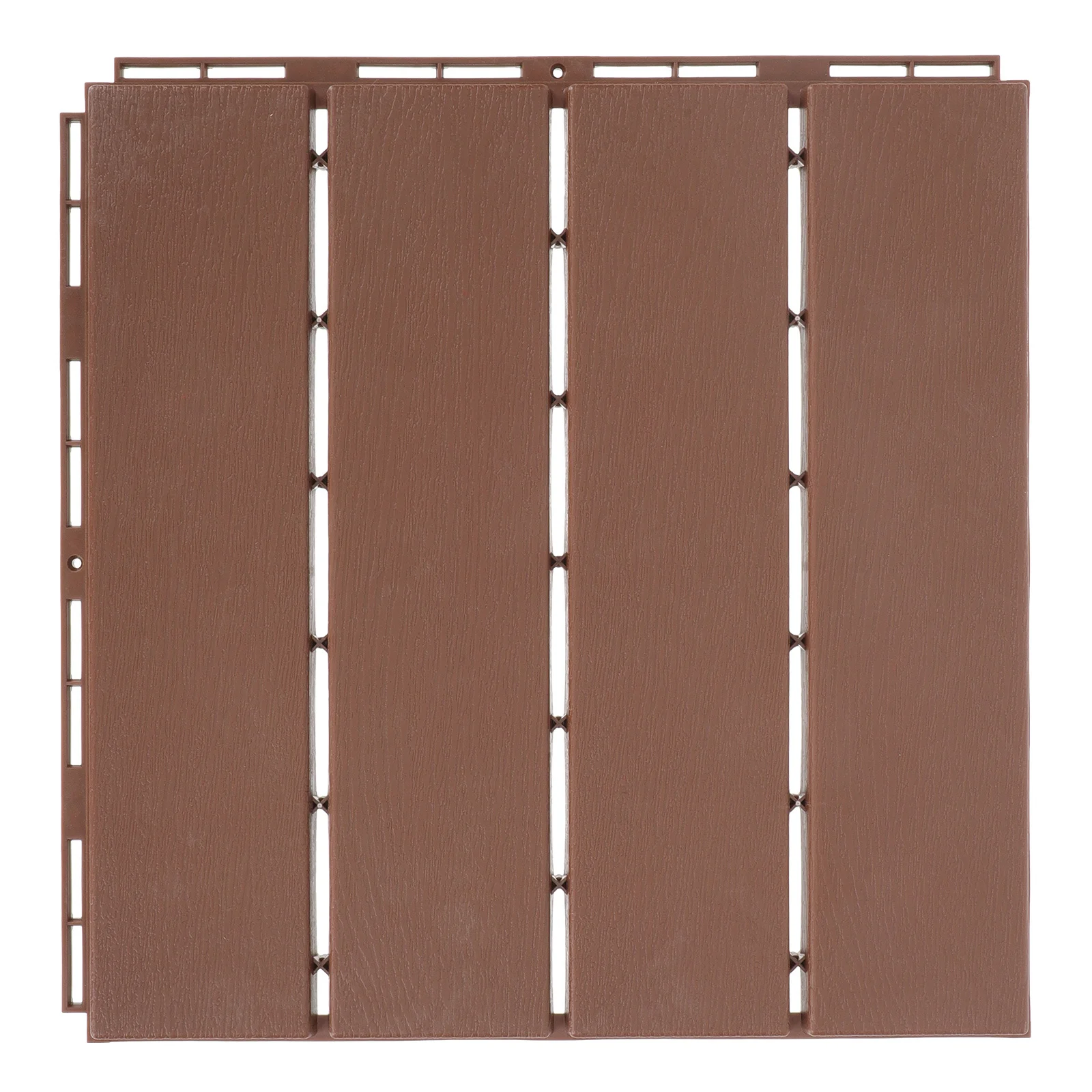 Piso de madeira e plástico à prova d'água, design de emenda, fácil instalação, jardim ao ar livre, varanda, quintal, corredor, piso correspondente