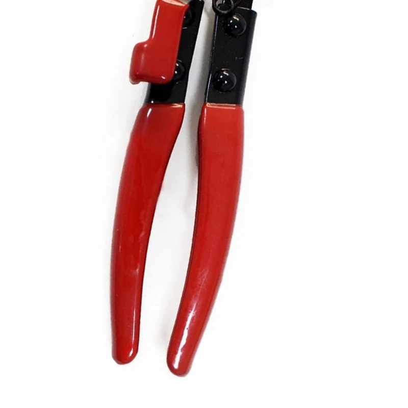 1 szt. Elastyczny przewód zaciskowy zacisk do węża gwintowana tulejka wiązka narzędzie do usuwania czerwono-czarna