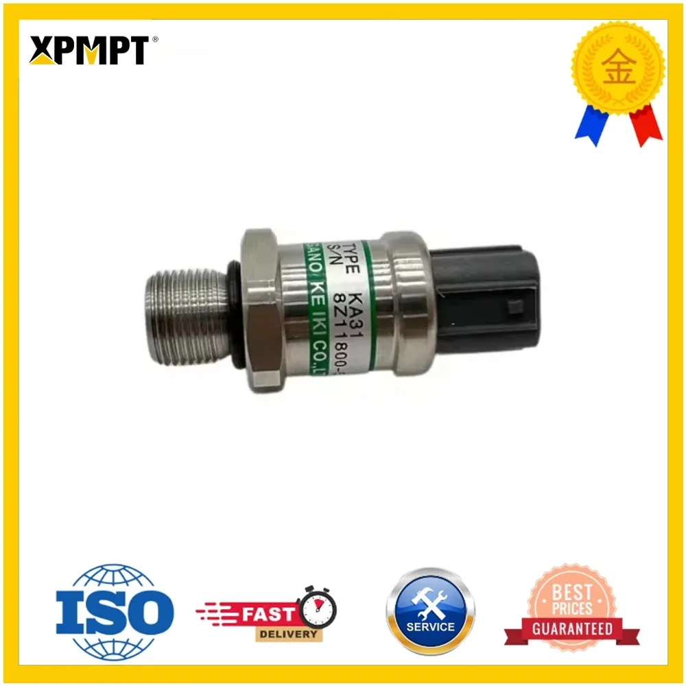 Pressure sensor for excavator DH220-5 DH225-7 high pressure sensor 8Z11800-500K 2547-9045