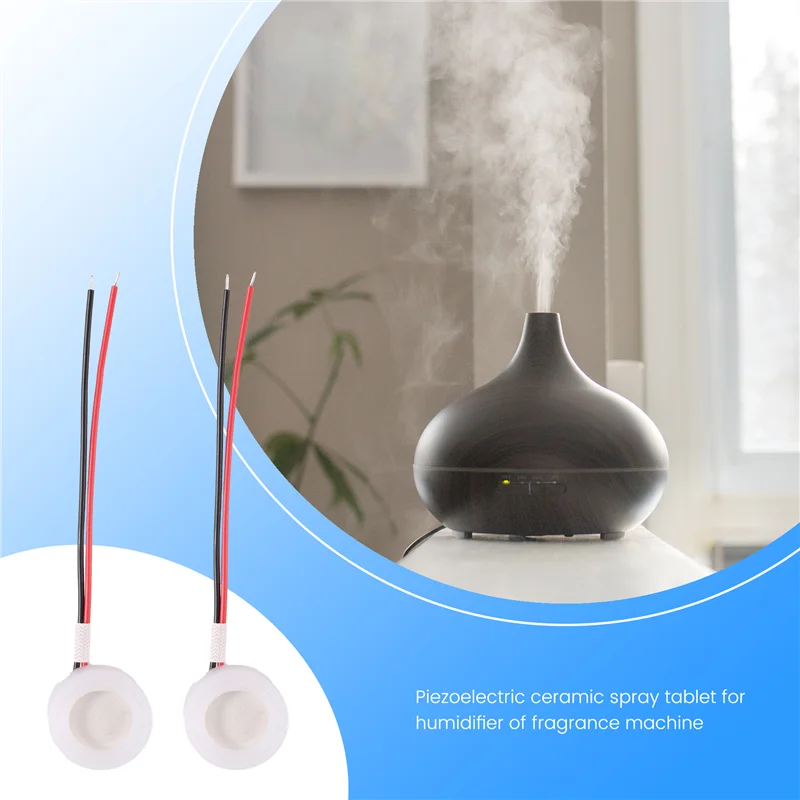 【شعبية】5 قطع 16 مم 1.7 ميجا هرتز صانع ضباب بالموجات فوق الصوتية محول أجزاء مرطب رأس رش