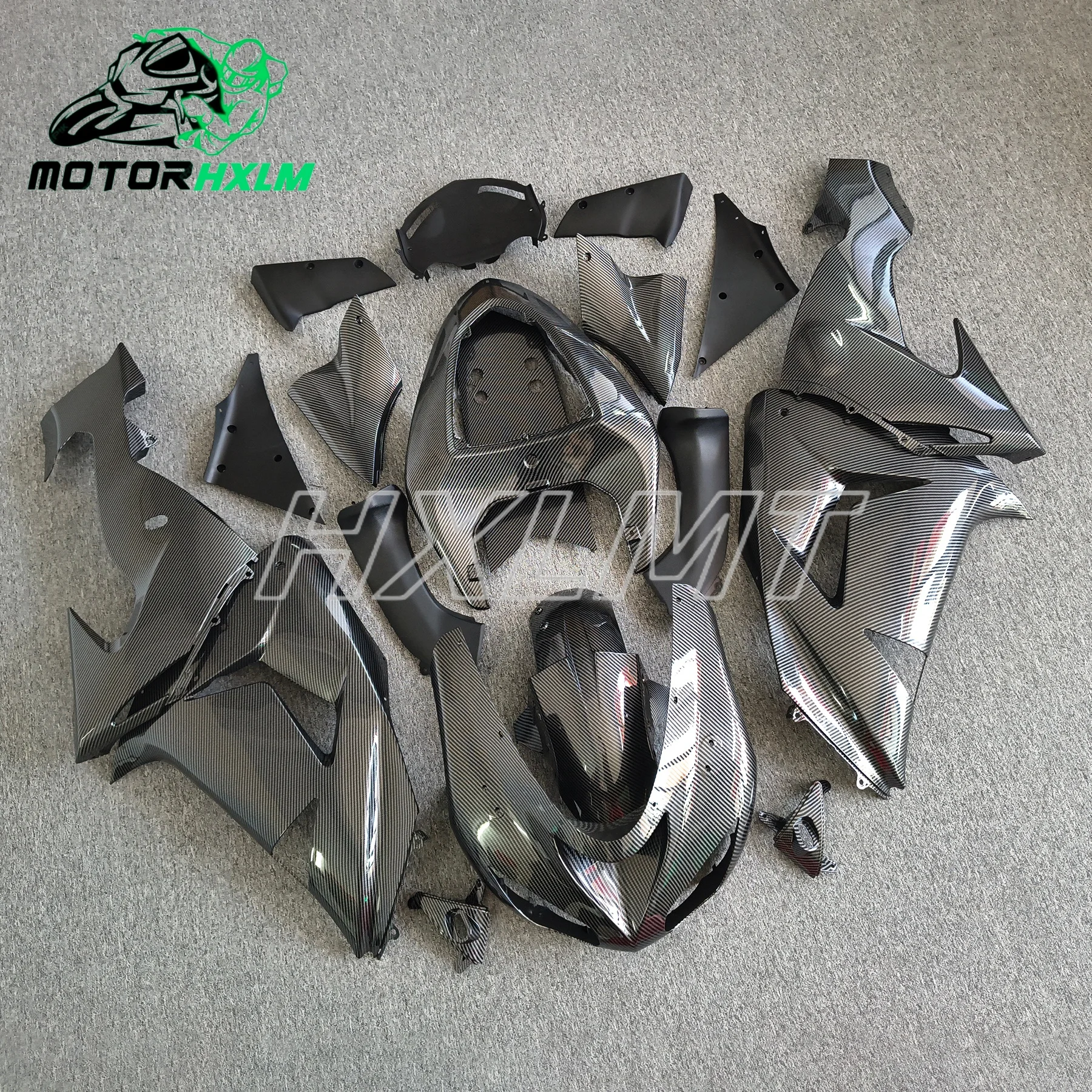 Carbon Fiber Color Motorcycle Fairing Kit Fit For Kawasaki Ninja ZX-10R ZX10R 2006 2007 ZX 10R 06 07 Bodywork Fairings Kits