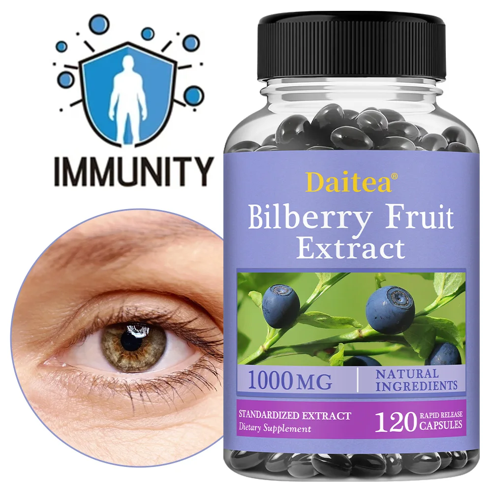 

Premium Bilberry Extract,Eye Vitamin Supplement,Promotes Vision Health,Antioxidant Benefits,and Improves Cardiovascular Health