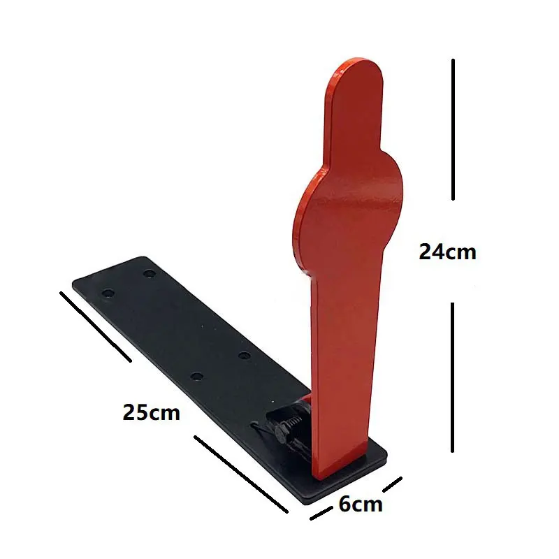 Objetivo de tiro automático acero táctico para pistola neumática - imagen 5