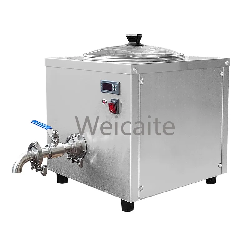 

220V/110V High temperature pasteurization machine/fully automatic milk ice cream pasteurization sterilizer 14L large capacity