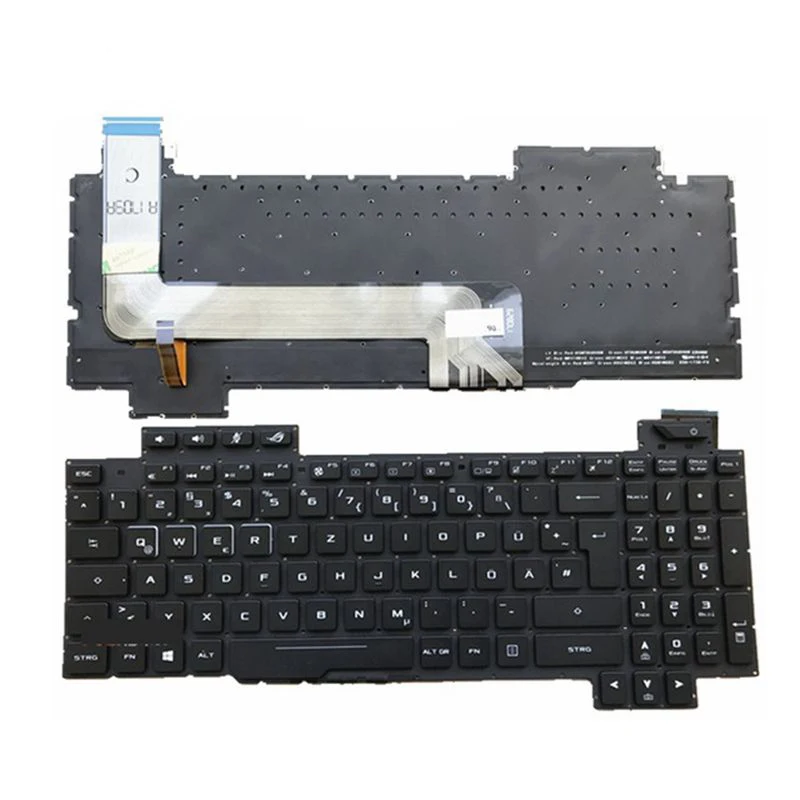 New French German Keyboard For Asus ROG Strix GL503 GL503V GL503VD GL503VS GL503VM GL703V GL703VD GL703VM GL703GE Backlit FR GR