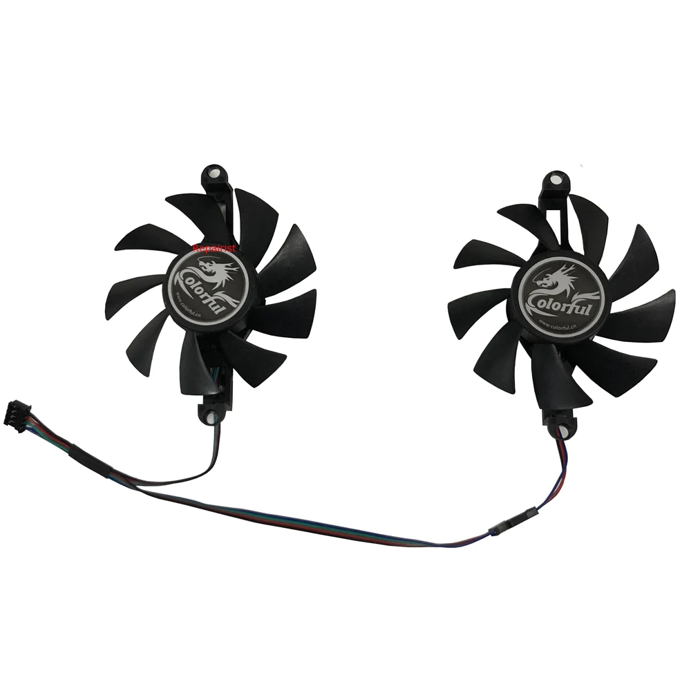 

1 Set,75MM P106-100 Cooling Fan,Graphics Card Cooling,For 51RISC GTX1050 2GB,Colorful GTX 1050Ti 4G V2,For Colorful P106-100 6gb