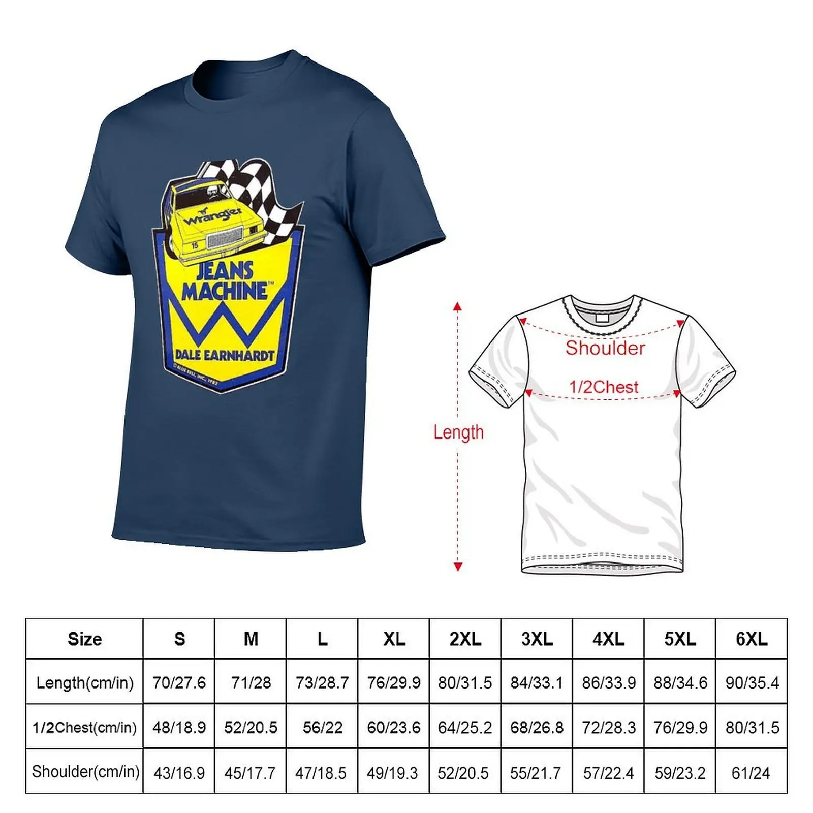 Dale Earnhardt Wrangler T-Shirt Summer Festival T-Shirt