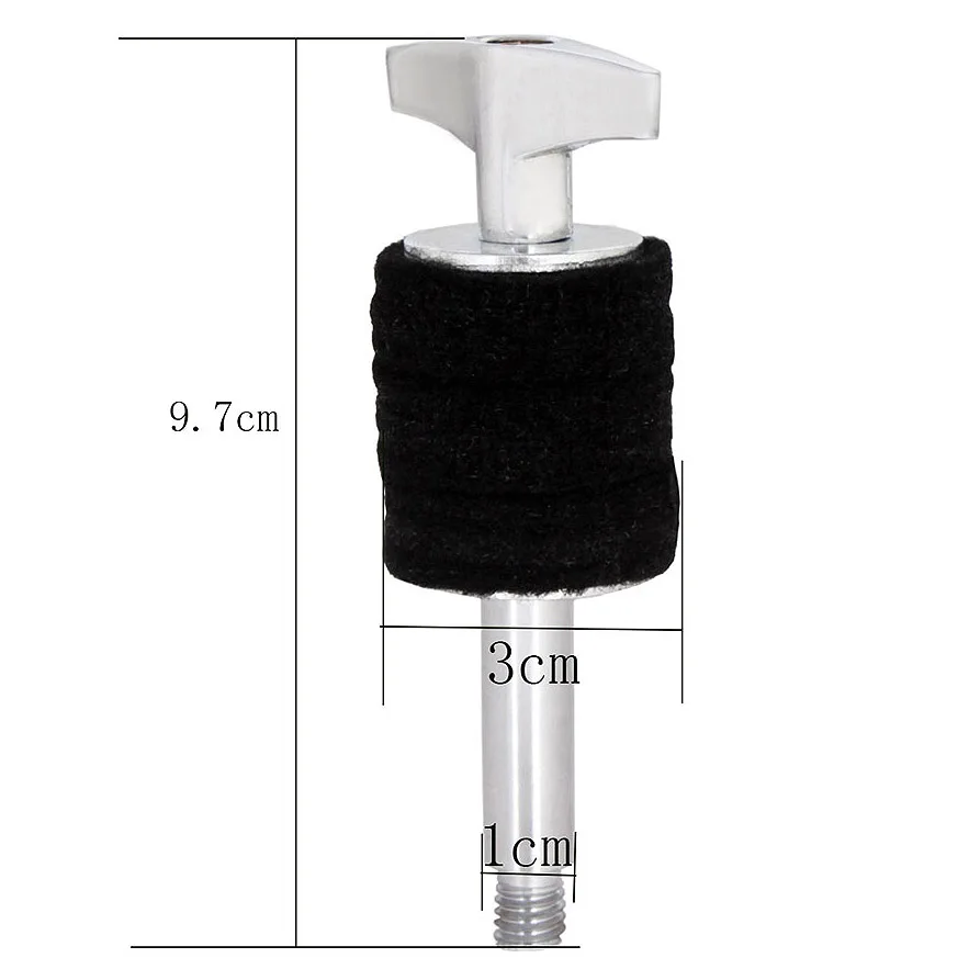 4 Inch Mini Metal Cymbal Stacker Percussion Instruments Parts & Accessories Rich