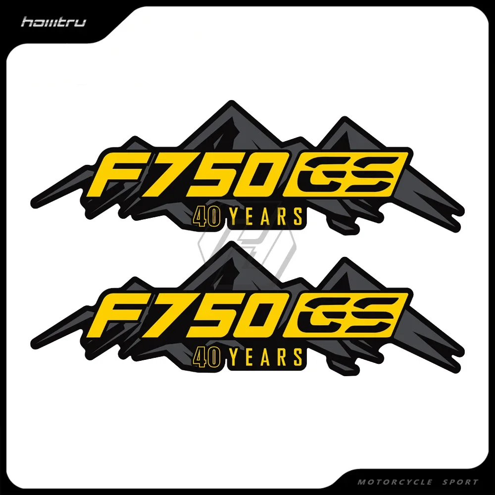 

Motorcycle Reflective Sticker for BMW Aluminum Box F750GS 40 Years Decals