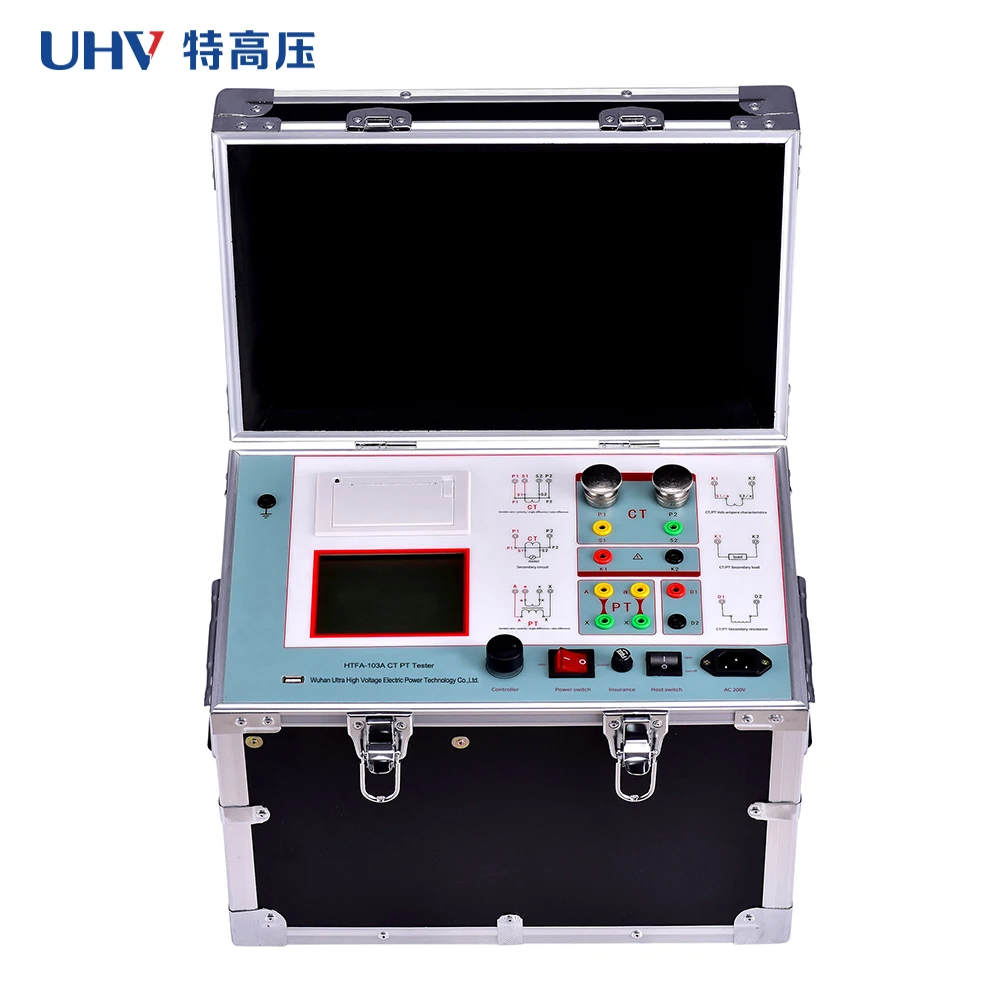 UHV-109A High Accuracy Automatic Volt-Ampere Characteristic Polarity analyzer CT PT Transformer Tester