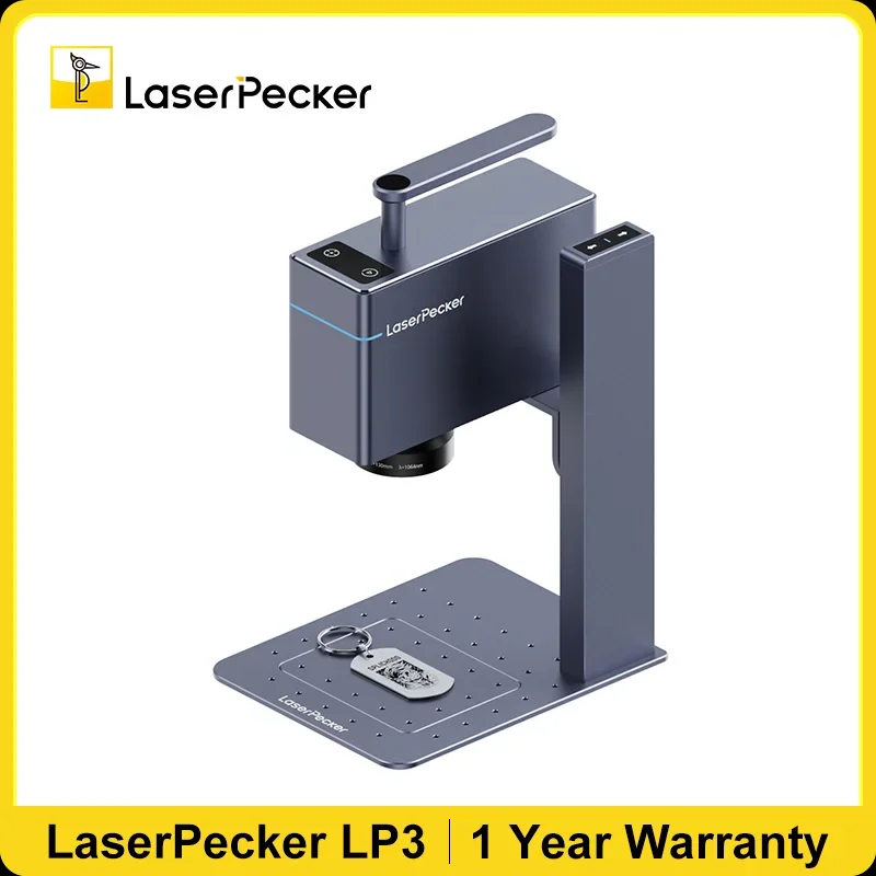 LaserPecker 10KW incisore Laser CNC 4K Bluetooth 5.0 incisione portatile portatile fai da te su gioielli in plastica colorata in metallo LP3