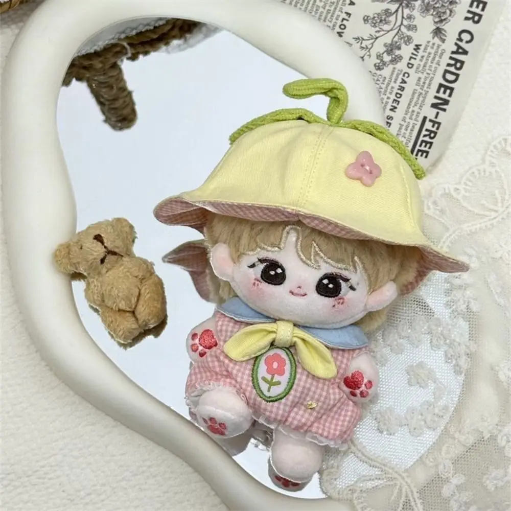 

For 10CM Doll Cotton Doll Rompers Soft Cotton Cartoon Design Plush Doll Outfit Miniature Clothes Cute Mini Doll Clothes
