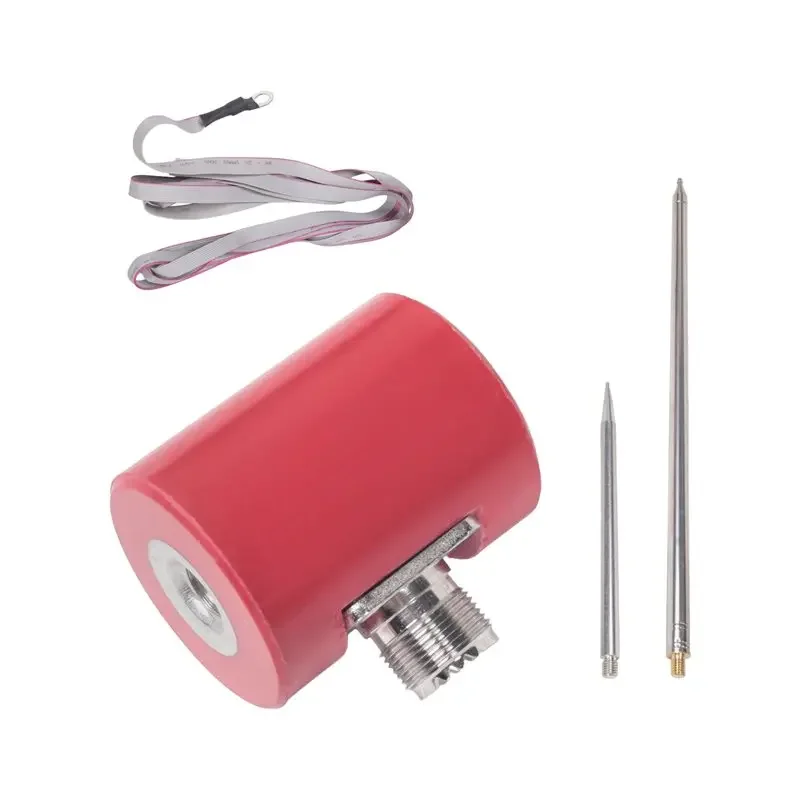 QRP 5M/16.4FT Antenna 14M-30Mhz 300W Antenna Multifunction Portable Stainless Steel 1/4 USDX Wavelength Radio Easy to U
