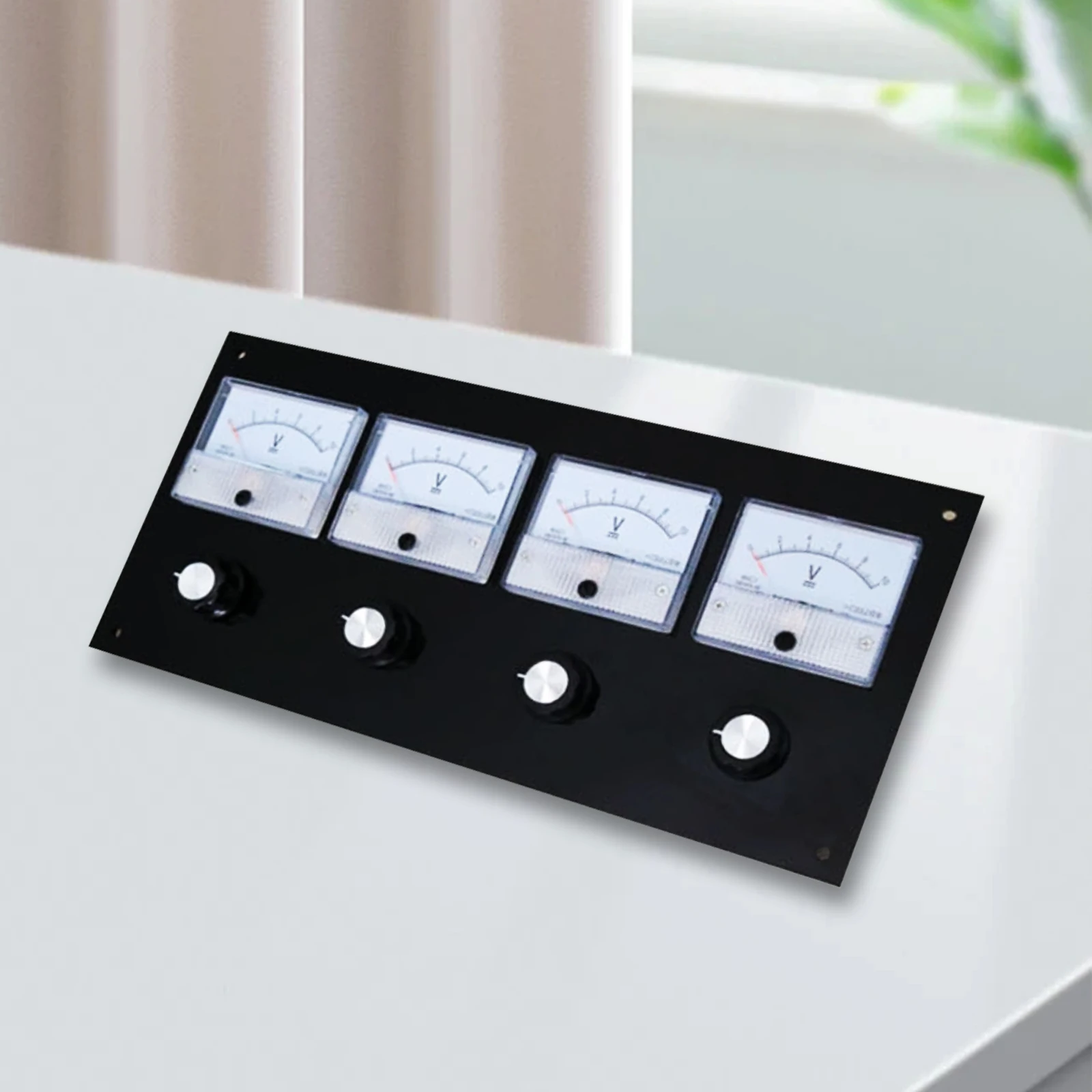 Mysterious Studio Secret Room Escape Game Mechanism Props Electronic Puzzle 1987  Rotating Voltmeter Knob