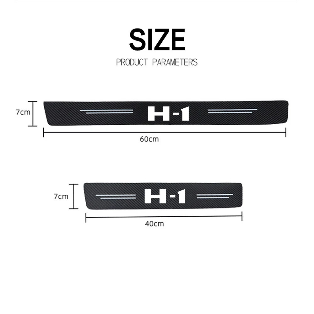 for Hyundai H1 4pcs Car threshold car accessories